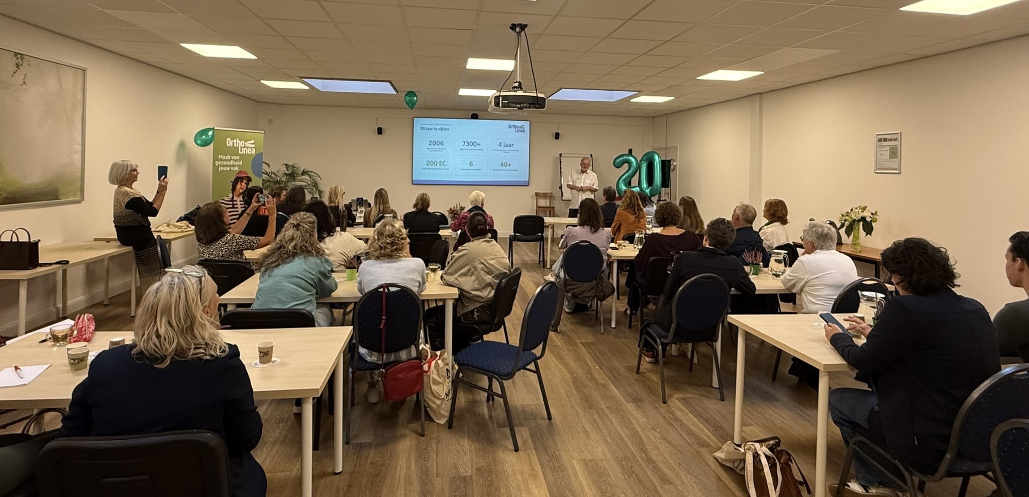 Impressie Netwerkdag i.v.m. 20 jarig bestaan Ortho Linea